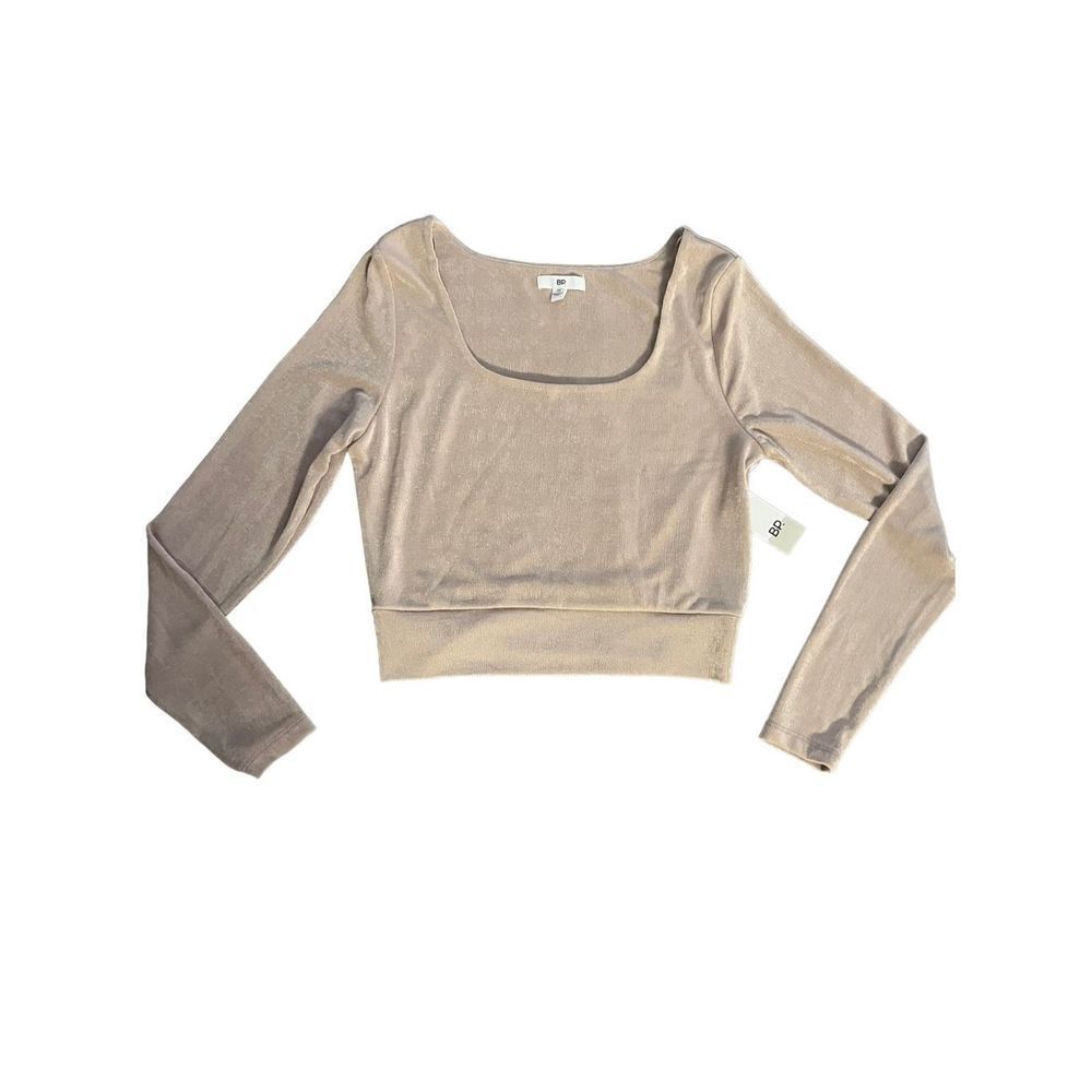 BP. Long Sleeve Crop Top Size Medium
